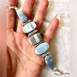 925 Spirit Guides HIGH⚡️VIBE Owyhee Opal Bracelet - adjustable